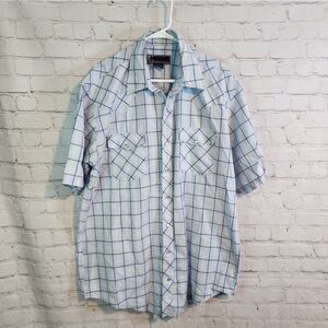 Men's Williams Bay pearl snapped shirt, size XLT